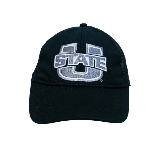 Champion, U-State, Cap, Hat, Black